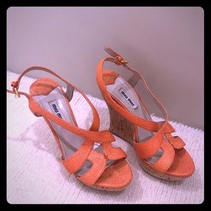 Miu Miu wedges